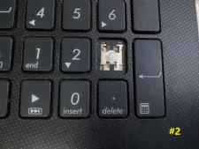 Верхня частина Asus F502CA №2